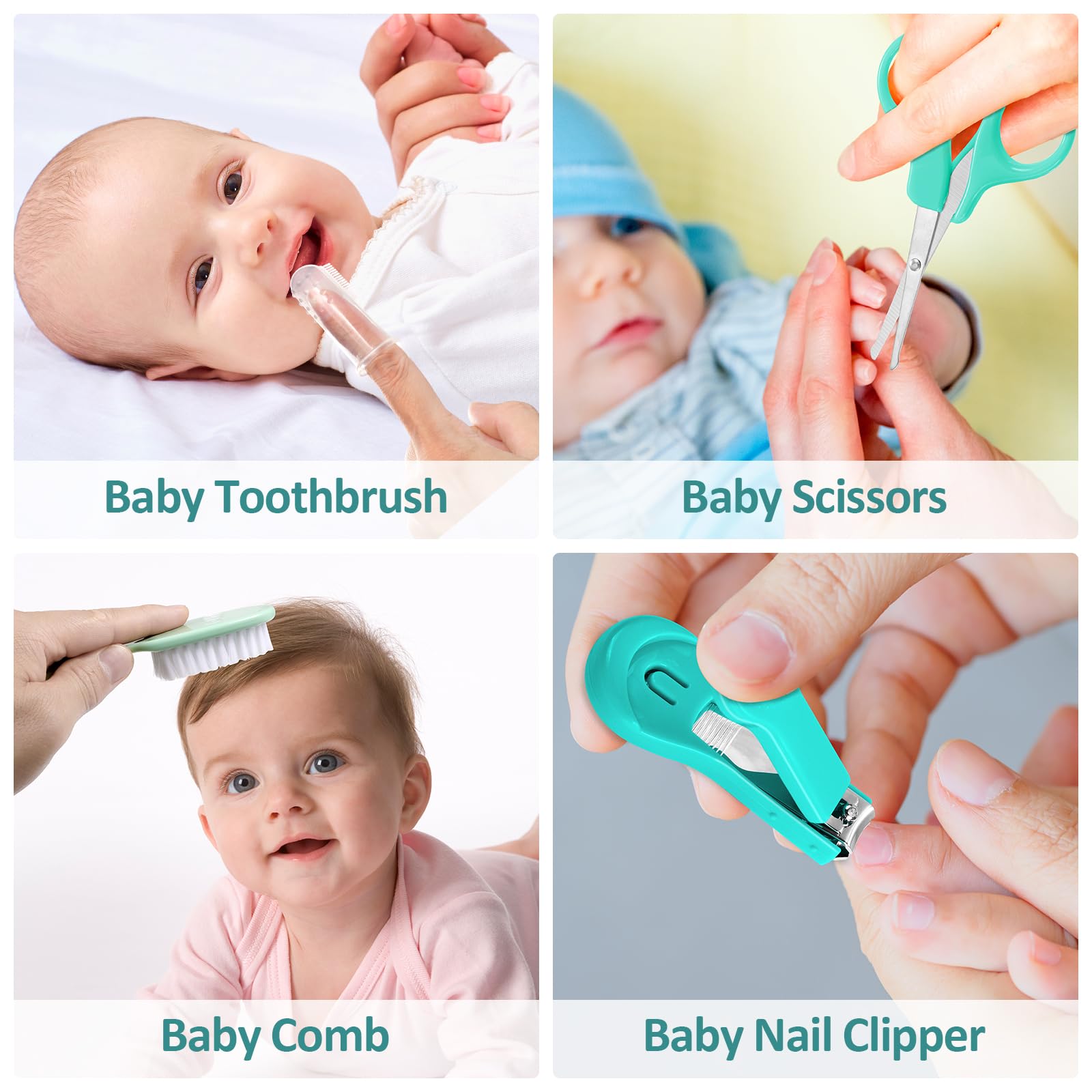 WXA Baby Grooming Kit nail clipper for safe nail trimming