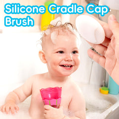 WXA baby hair brush for gentle scalp massage.