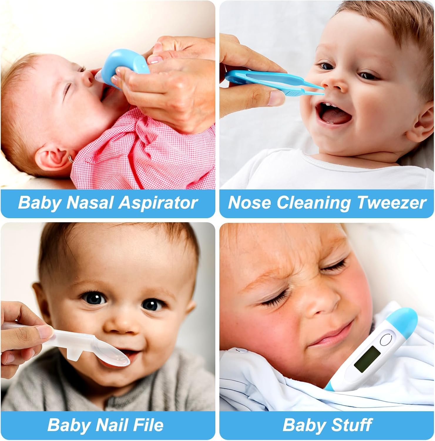 WXA nasal aspirator for gentle nasal clearing in infants.