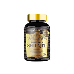 WXW Himalayan Shilajit Gummies blueberry bottle ready for daily energy and wellness support.