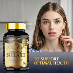 WXW Himalayan Shilajit Gummies close-up shows blueberry flavor for enjoyable daily use.