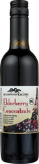 Wyldewood Cellars elderberry concentrate bottle for easy daily use.
