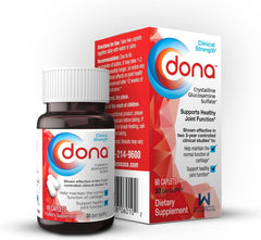 Close-up of WynnPharm Dona joint health pills