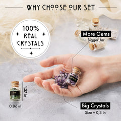 Wyspell Selenite Included for cleansing and energy-focused rituals.