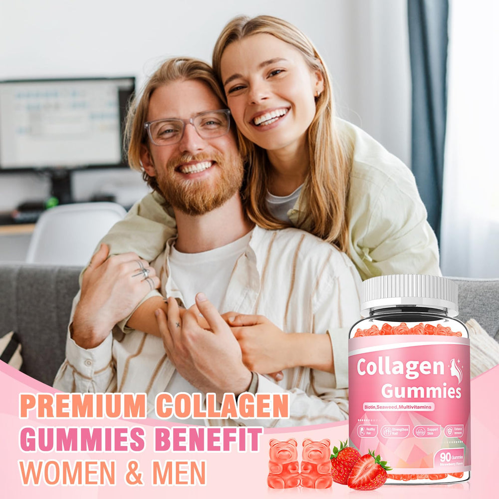 WyuuKi collagen gummies suitable for both women and men for daily care.