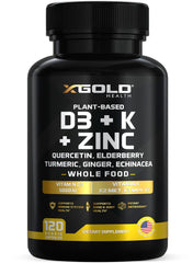 X Gold Health 8-in-1 capsules bottle front for daily wellness