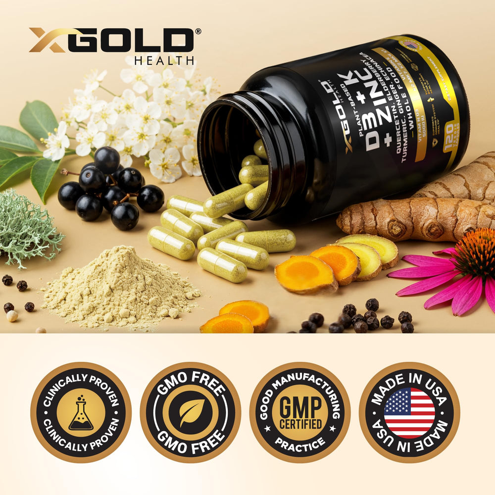 X Gold Health black pepper extract capsule for absorption