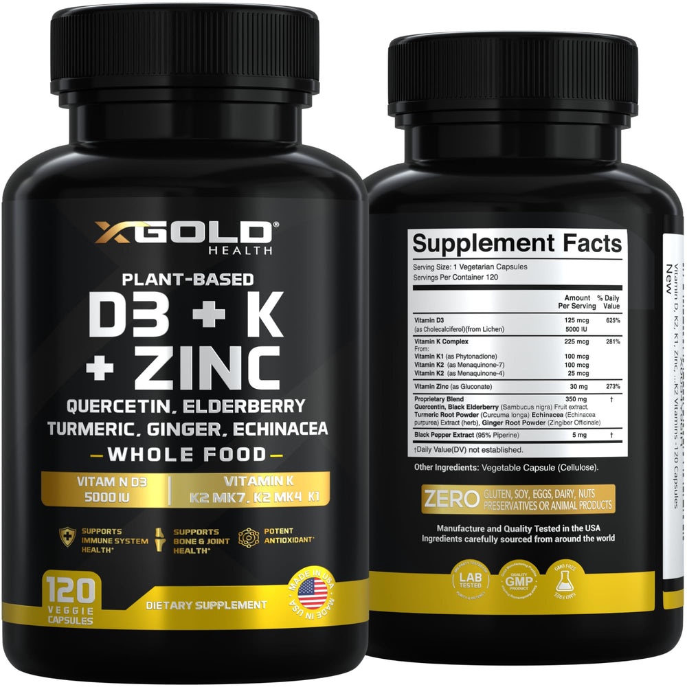 X Gold Health USA-made capsule image signaling trusted quality