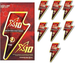 X10 sachets pack shown for portable daily energy support on the go