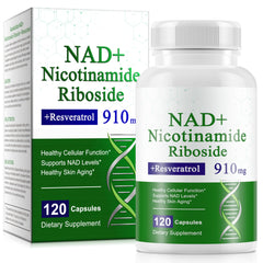Xaarty NAD supplement bottle front highlights liposomal NAD for daily energy support.