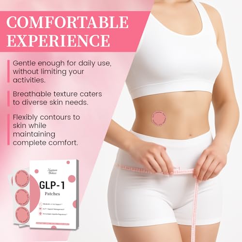 Xagnum Bolace GLP-1 patch prepared for application on clean, dry skin