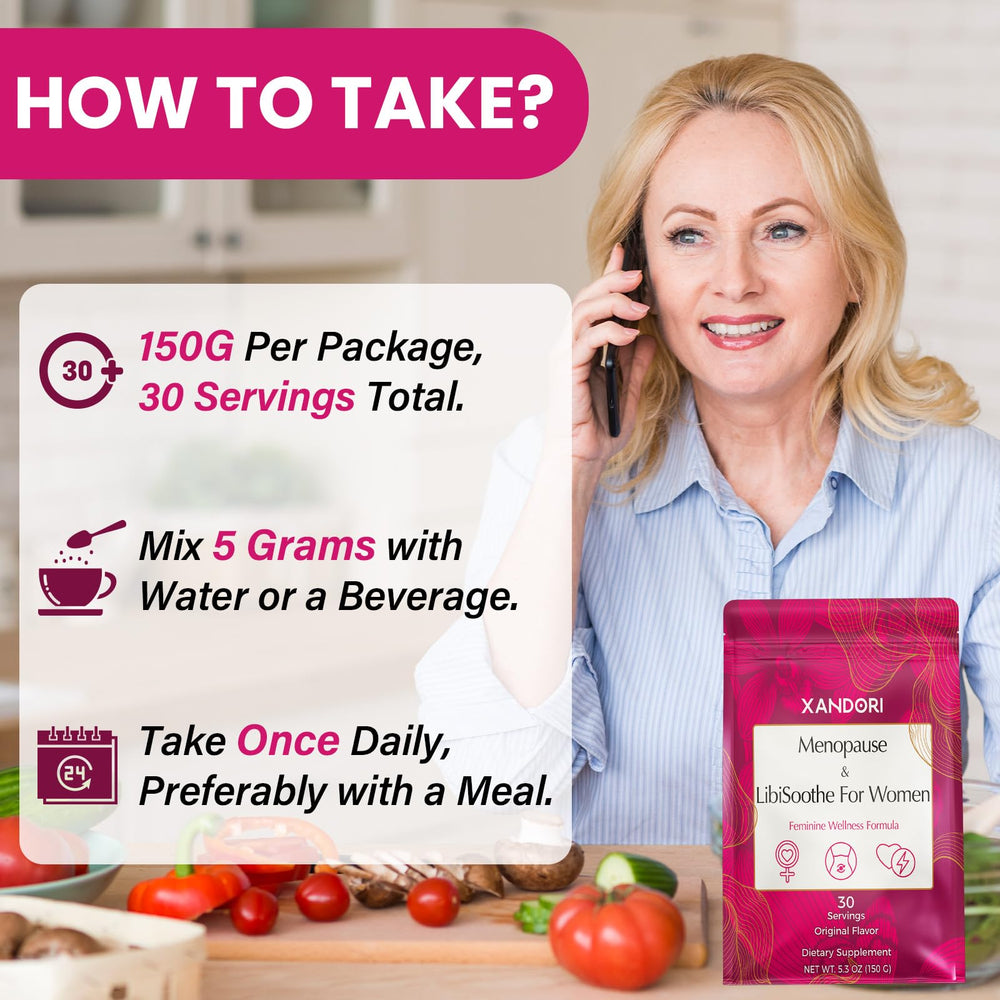 Xandori daily mix dissolves smoothly into water or beverages