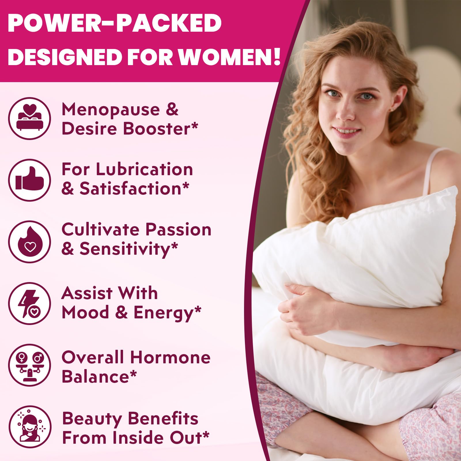 Xandori red clover, tribulus and shatavari blend for symptom-focused support