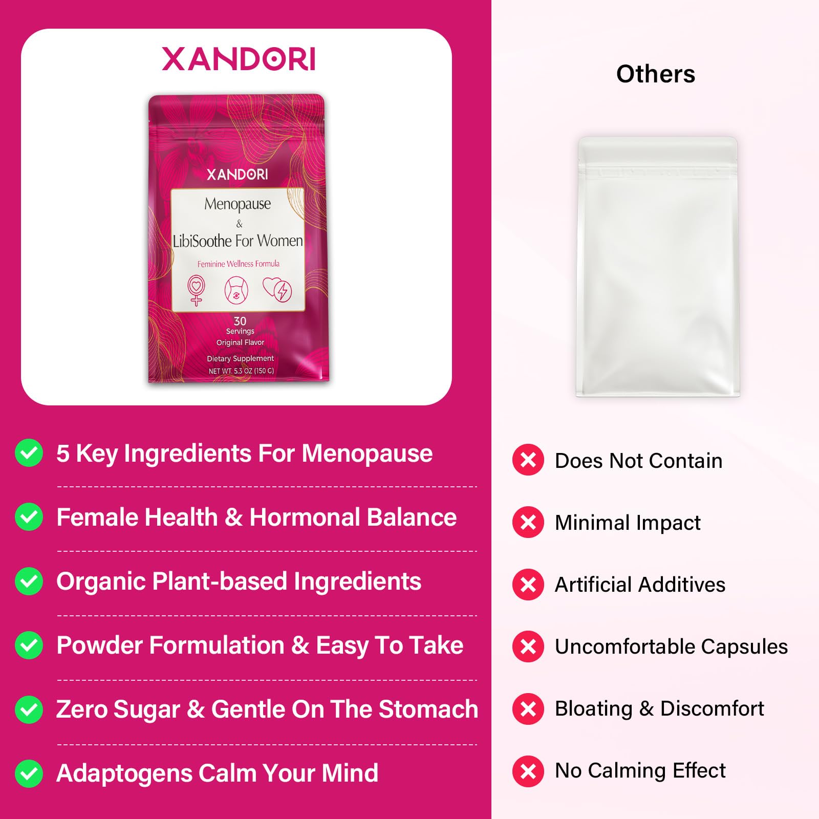Xandori rhodiola extract supports calm energy during transitions