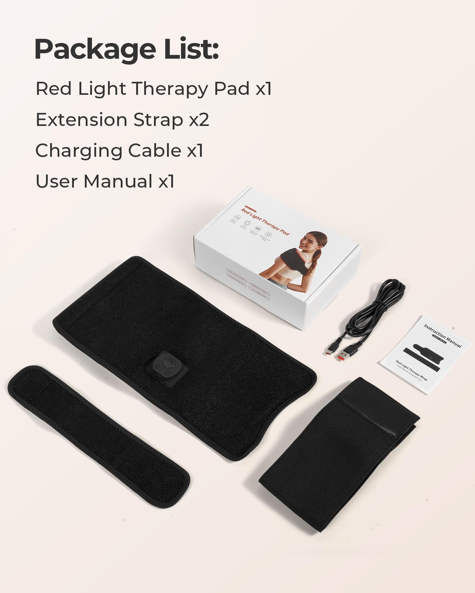 XASLA red light therapy mat travel-ready for portability.