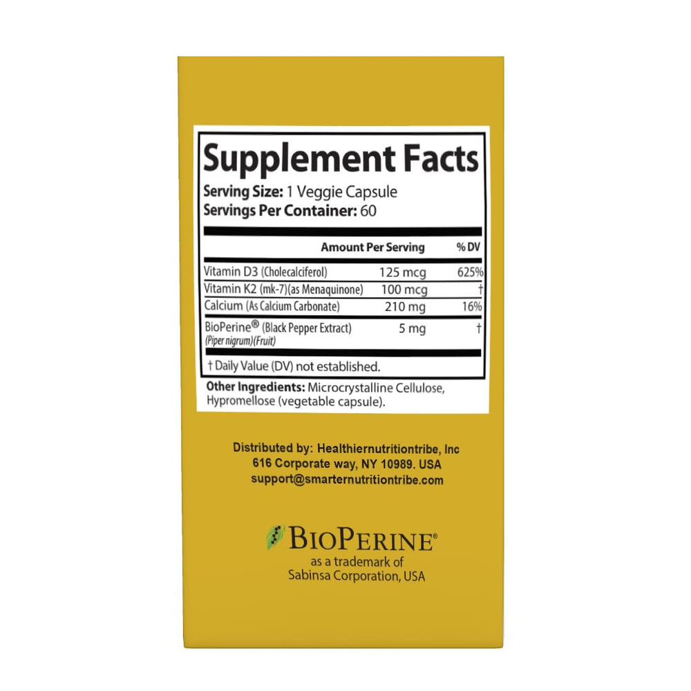 Xcentials Vitamin D3 K2 capsules highlight vegan formula for immune and mood support