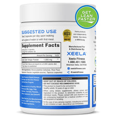 XEELA open bottle with capsules visible to highlight easy daily dosing and convenience