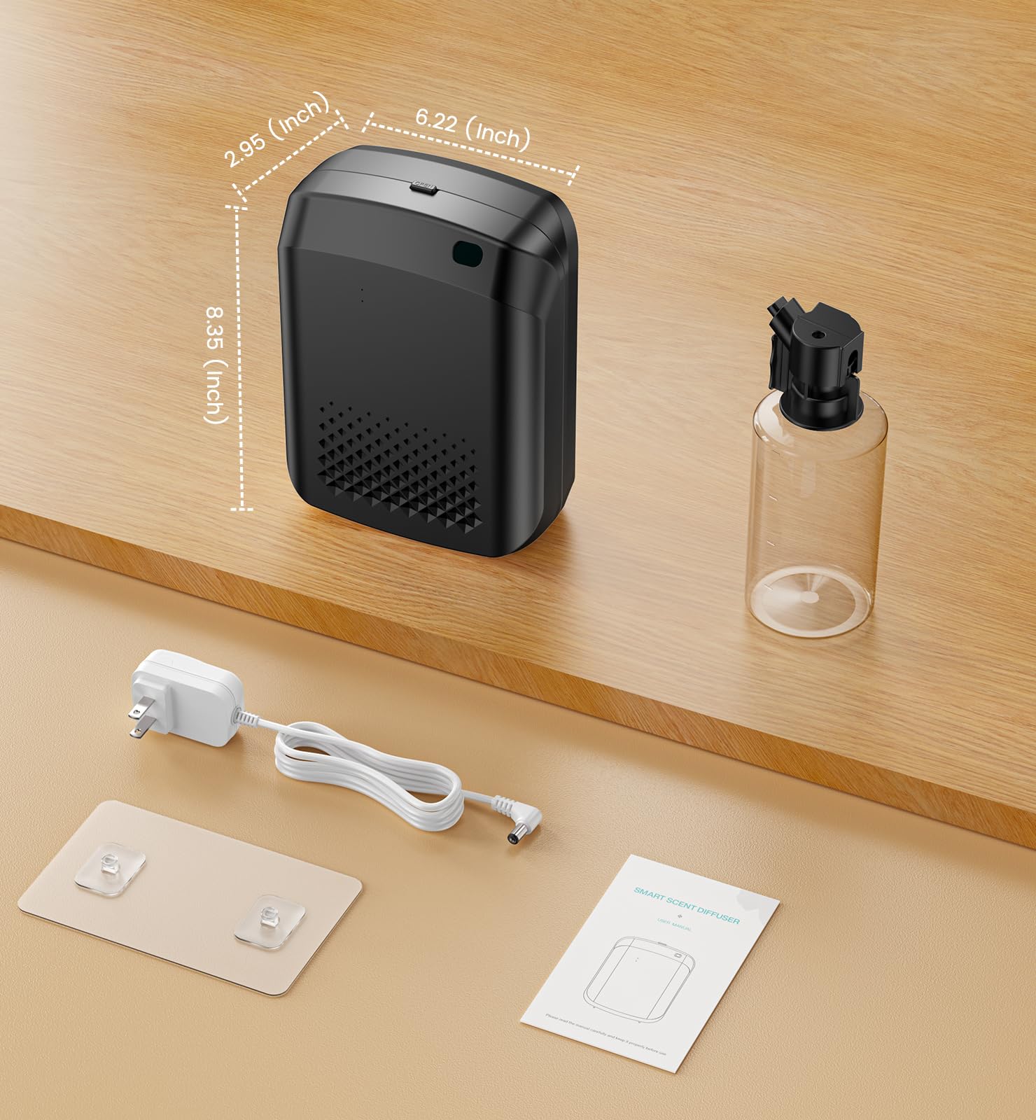 XEITIN waterless diffuser enhances room design with hotel style aroma