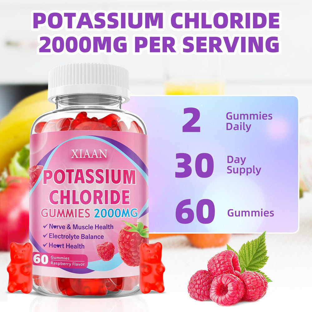 XIAAN raspberry flavored gummies in travel-friendly blister pack