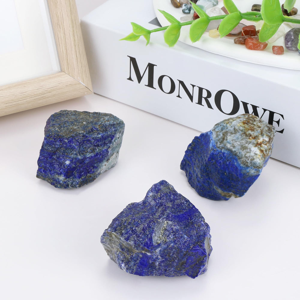 XIANNVXI Lapis Lazuli crystal for jewelry making or tumbling with character