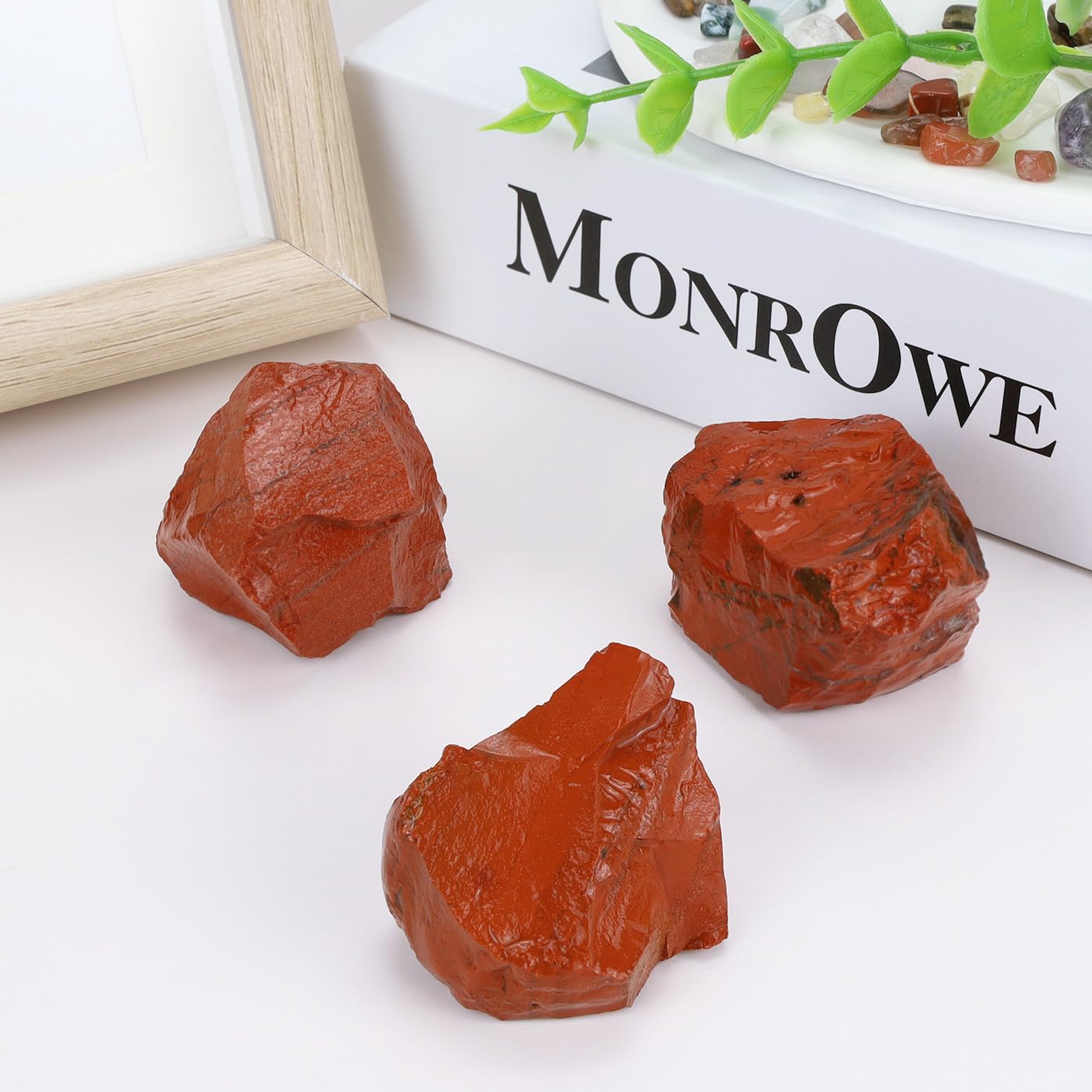 XIANNVXI Red Jasper decor crystal for kitchen table, natural charm