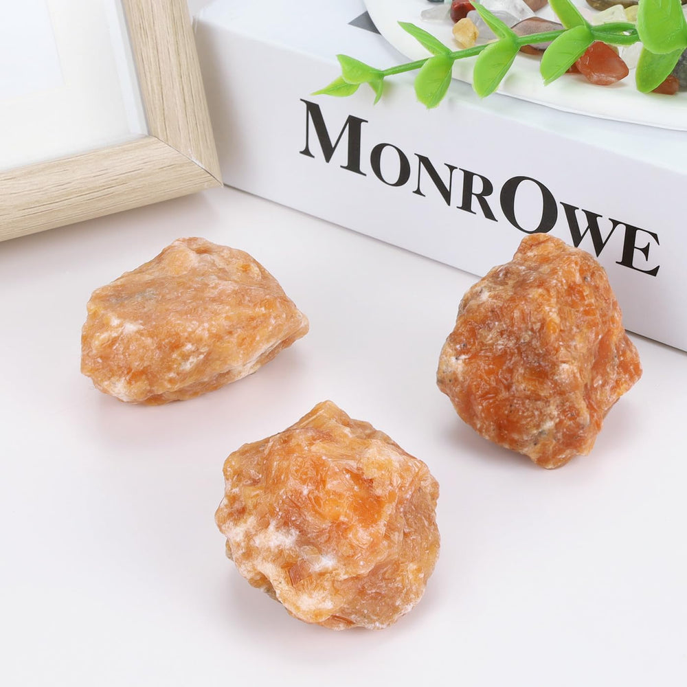 XIANNVXI Sunstone on desk or shelf decor boosts mood-friendly energy.