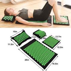XiaoMaGe acupressure pillow provides neck support for comfort