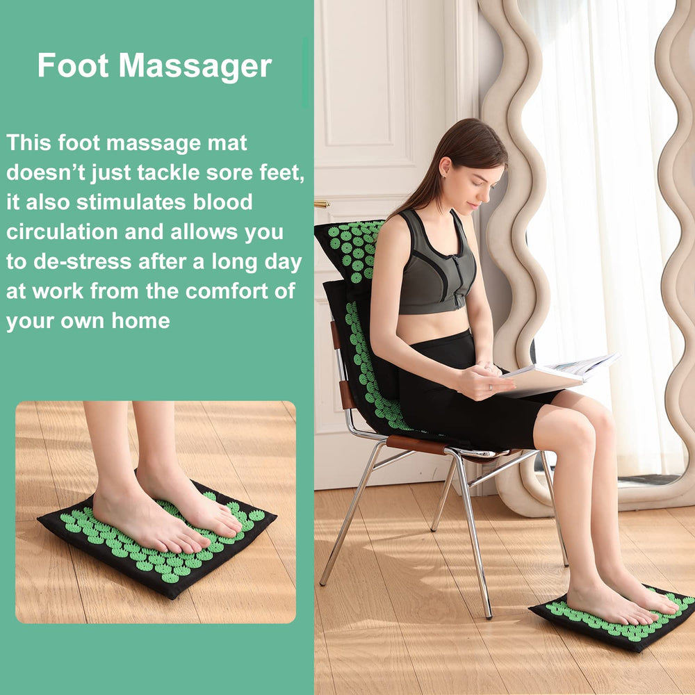 XiaoMaGe foot pad offers targeted foot massage after activity