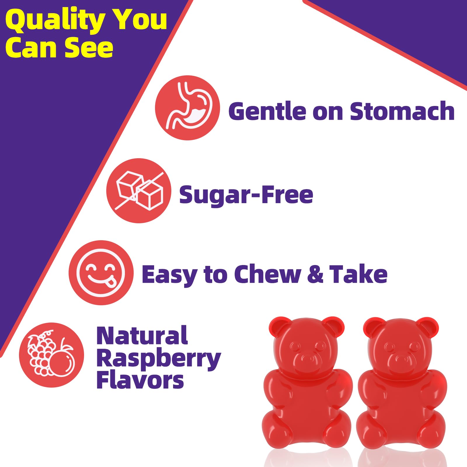 XIHOLIY saffron gummies morning routine image suggests easy addition for focus and calm.