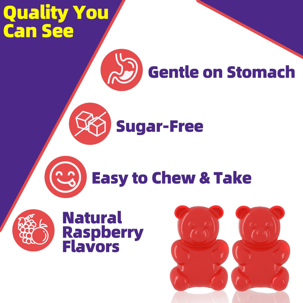 XIHOLIY saffron gummies morning routine image suggests easy addition for focus and calm.