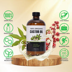 XIKERAY castor oil pack waist wrap for targeted warm therapy