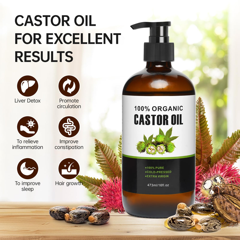 XIKERAY pump head enables clean, controlled castor oil dispensing