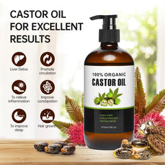 XIKERAY pump head enables clean, controlled castor oil dispensing