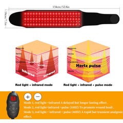 xingruyu red light therapy belt hands-free design enables easy at-home relaxation