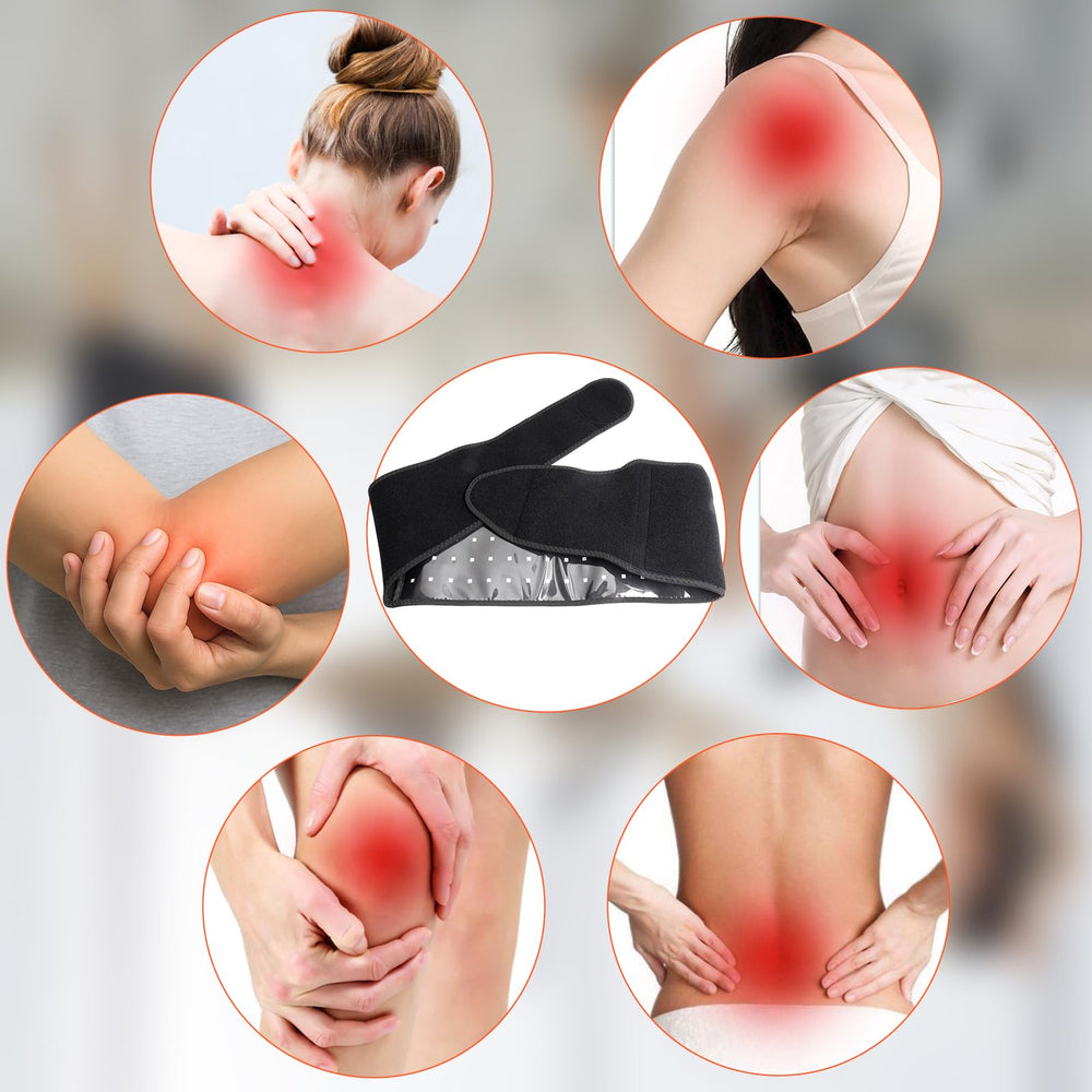 xingruyu red light therapy belt in use at home for convenient wellness sessions