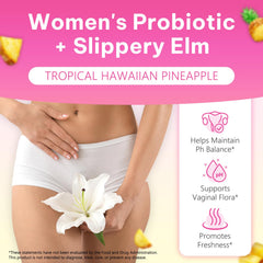 XINSZLIN gummies close-up, Hawaiian pineapple flavor for tasty daily probiotic support