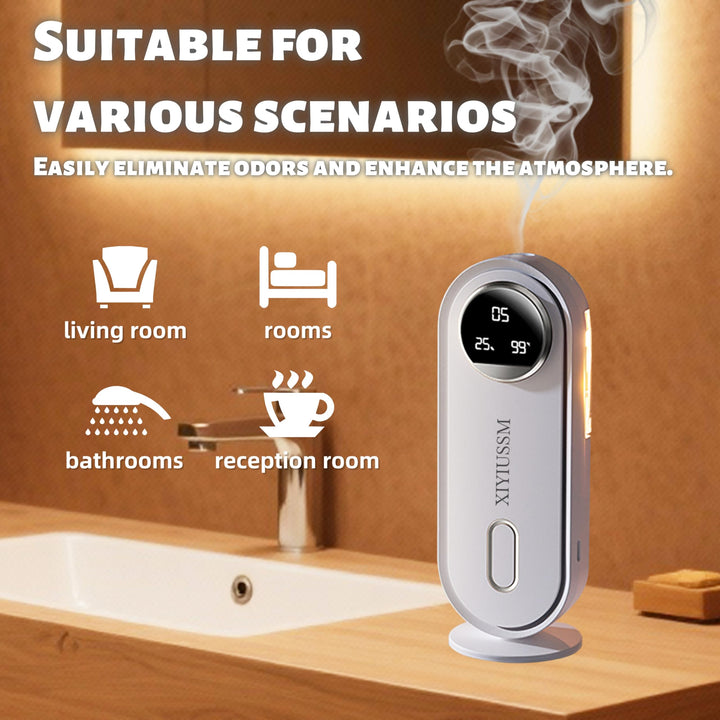 XIYIUSSM Waterless Diffuser large room setup for full fragrance