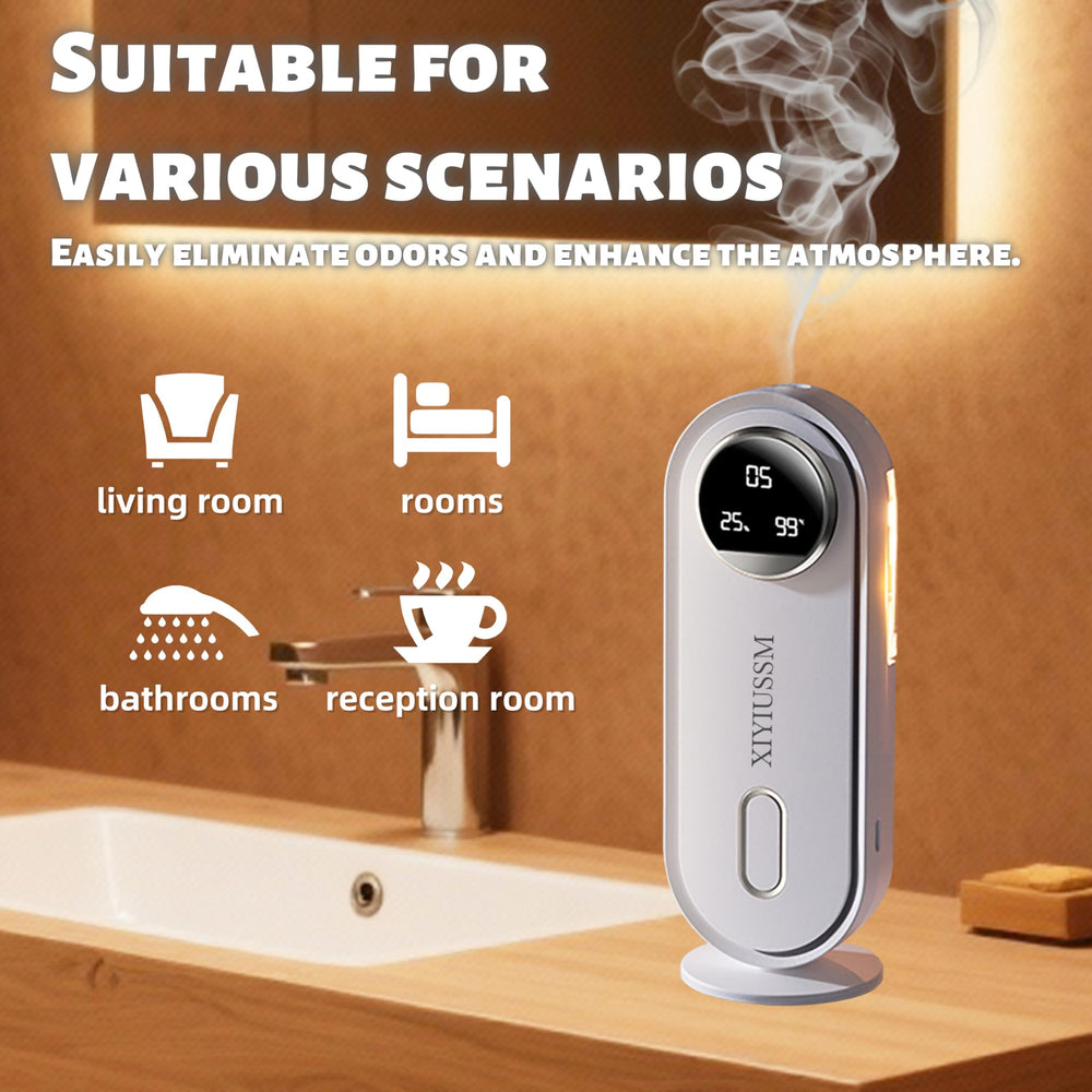 XIYIUSSM Waterless Diffuser large room setup for full fragrance