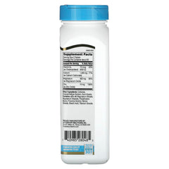 Xllent Cal Mag Zinc +D bottle back, shows nutrient blend for absorption.