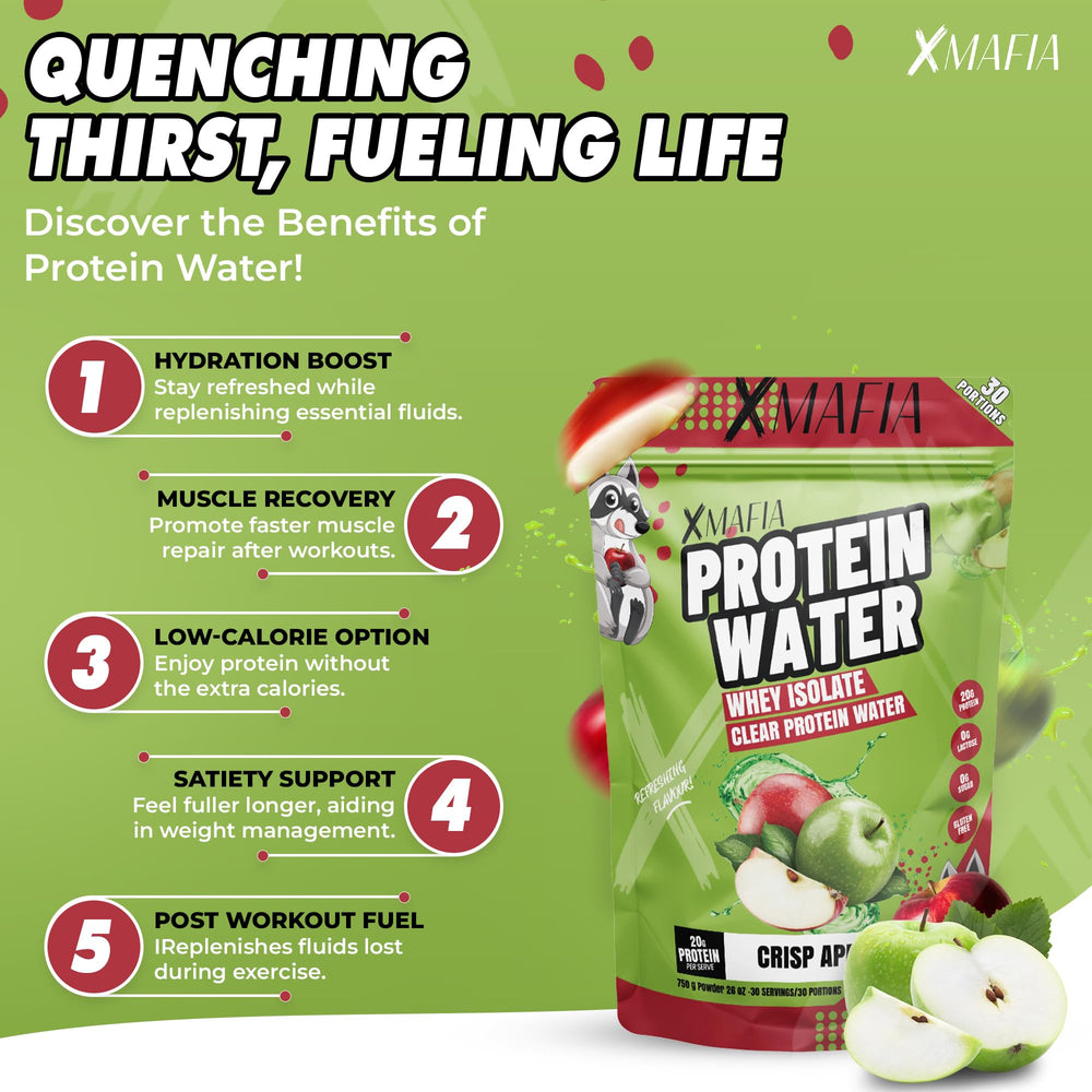 XMafia Protein Water on-the-go bottle for quick protein lift
