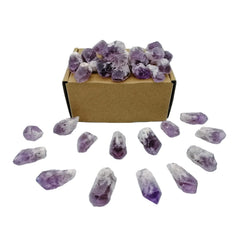 XMHOME amethyst-citrine-rough-stones for DIY jewelry and meditation setups