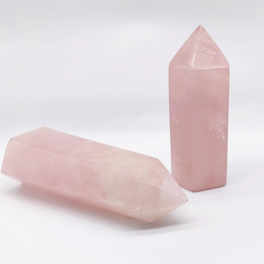 XMHOME rose quartz tower during meditation promotes focus and peaceful energy in living rooms