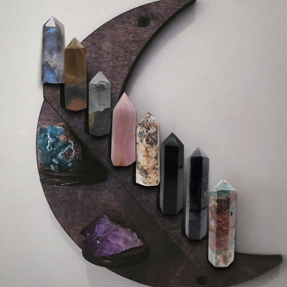 XMHOME rose quartz tower packaging-friendly for gifting to loved ones