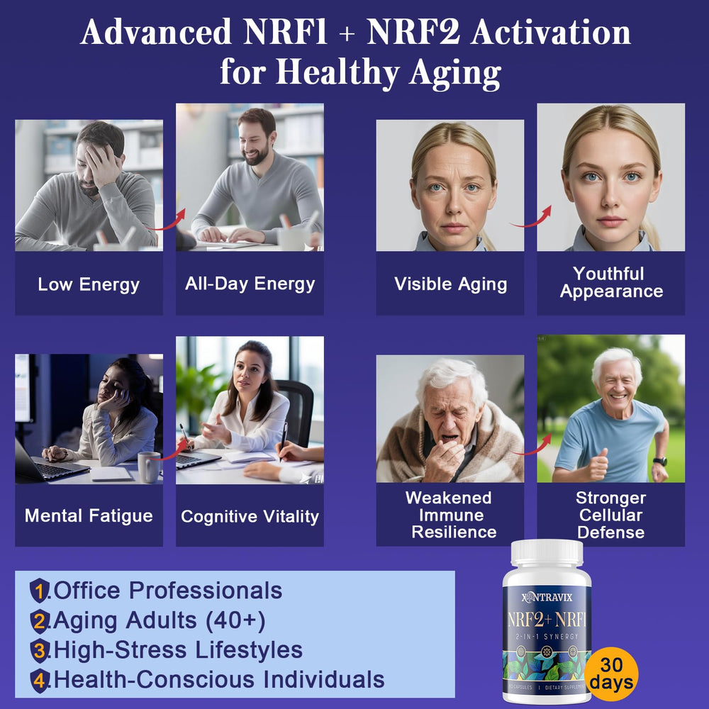 Xontravix ashwagandha ingredient image suggests stress resilience support.