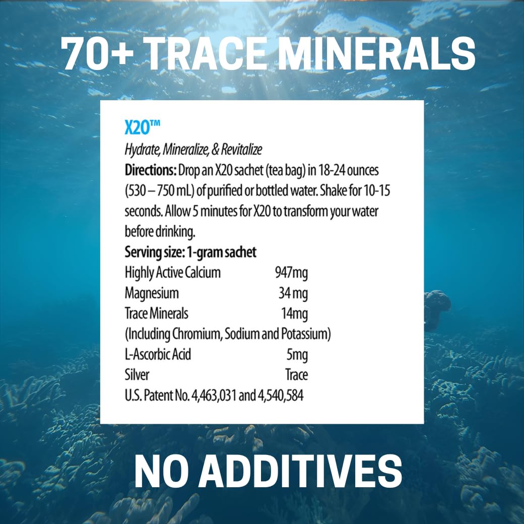 Xooma X2O water with no sugar or calories