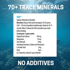 Xooma X2O water with no sugar or calories