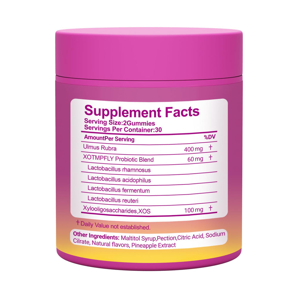 XOTMPFLY 60-count bottle signals long-lasting supply