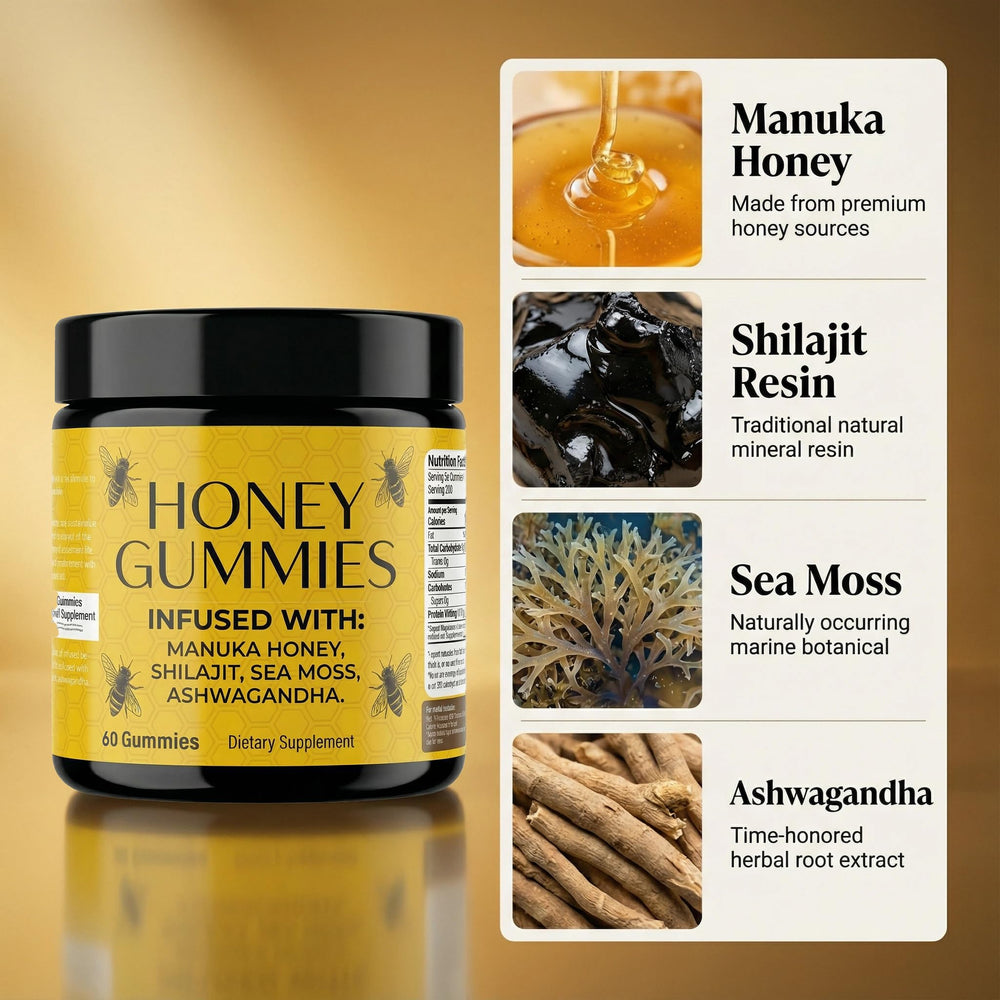 XPDGVS Honey Gummies soft chews with a smooth texture.
