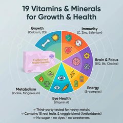 XPDGVS vegan sugar-free formula suited for a wide range of diets.