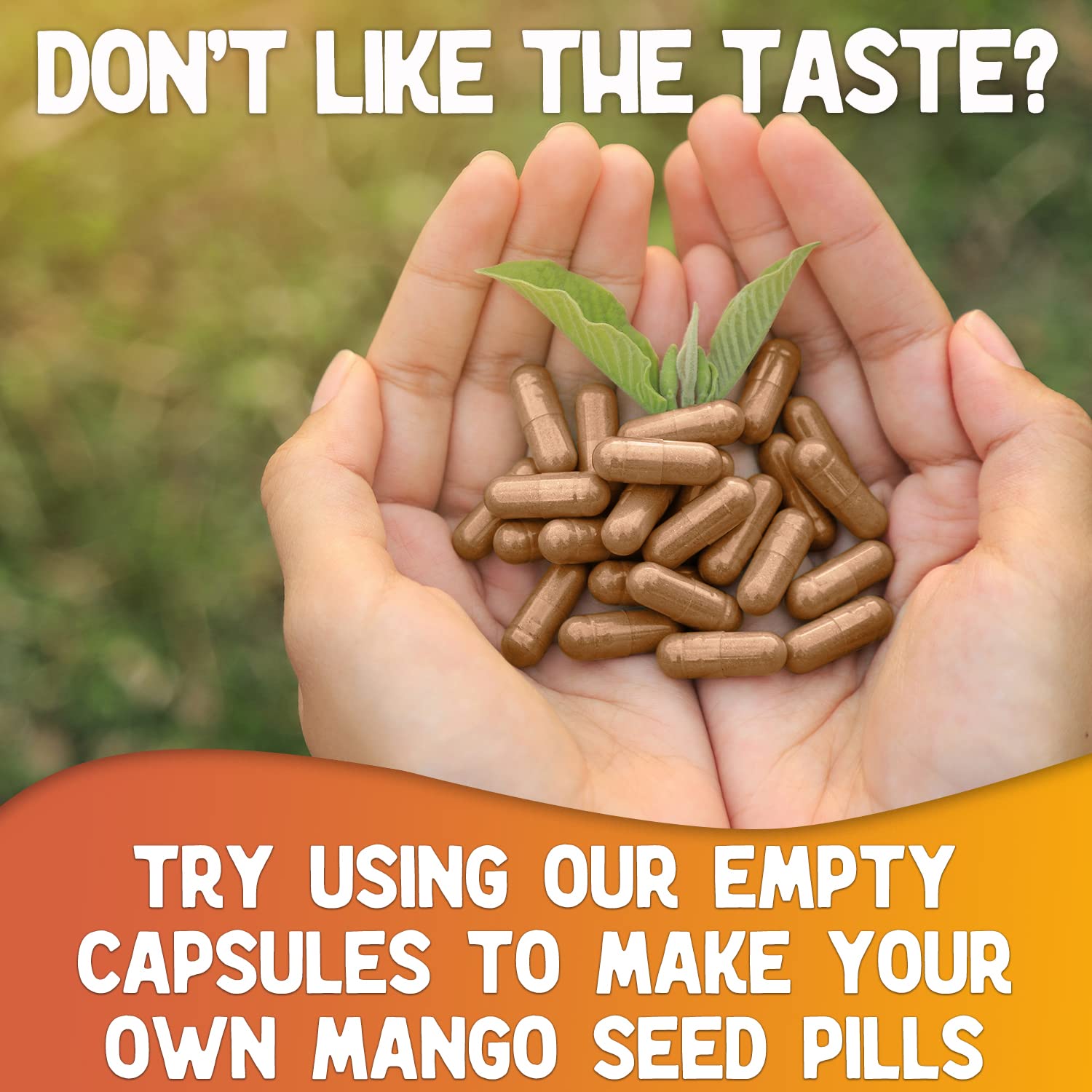 XPRS Nutra Mango Seed Powder in a blender for smoothies